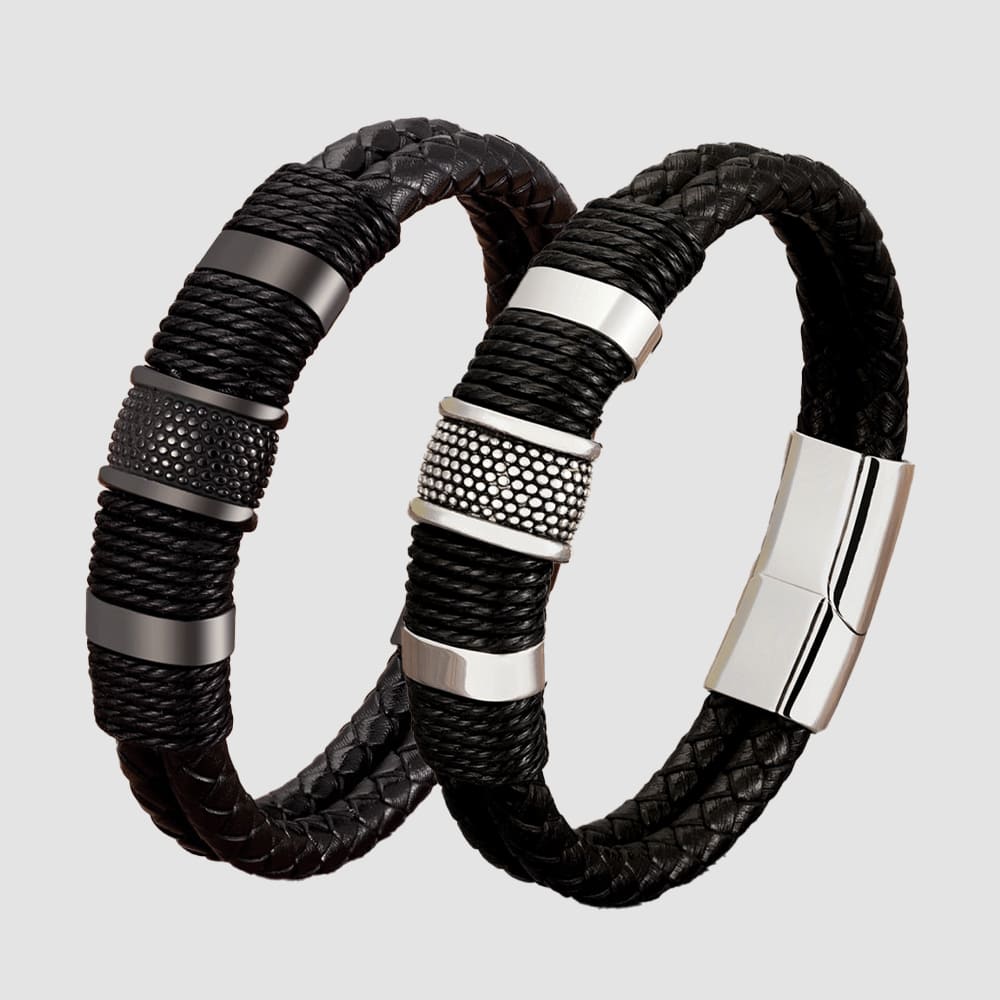Conquerer Leather Bracelet - Infinityloyal