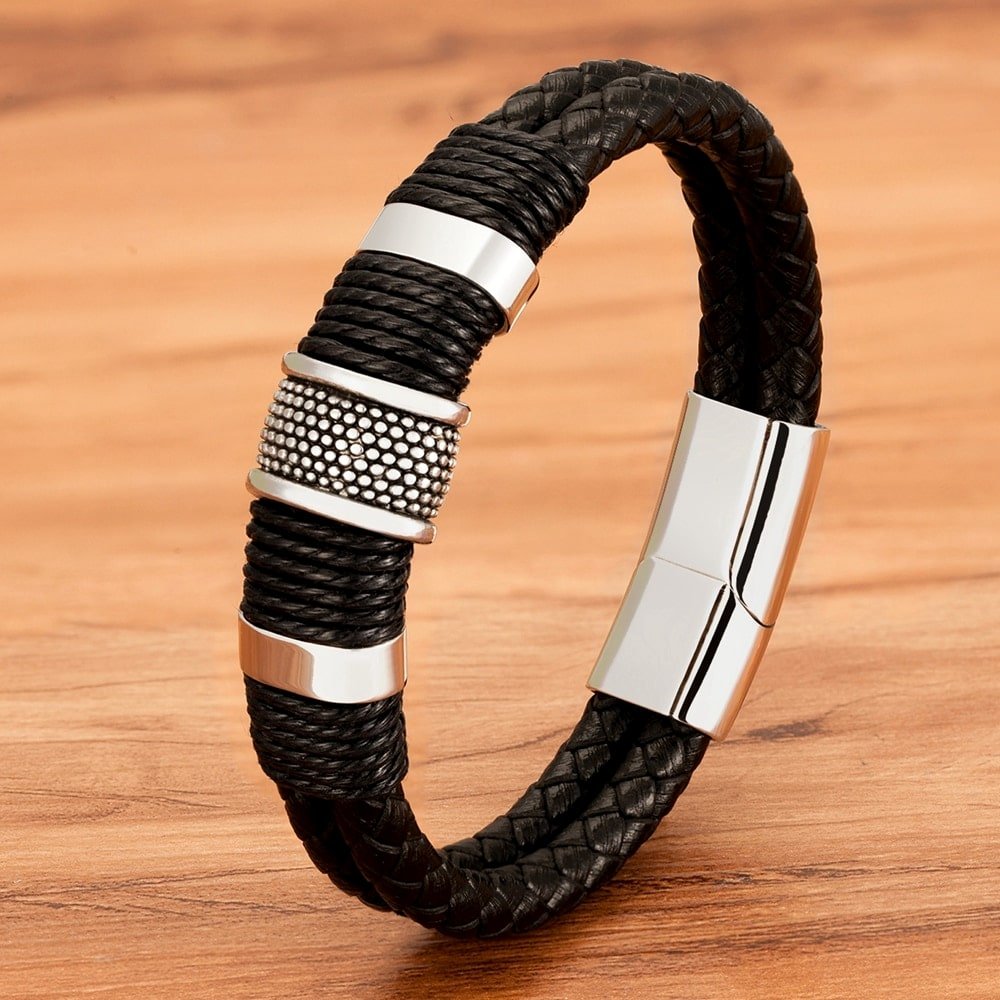 Conquerer Leather Bracelet - Infinityloyal