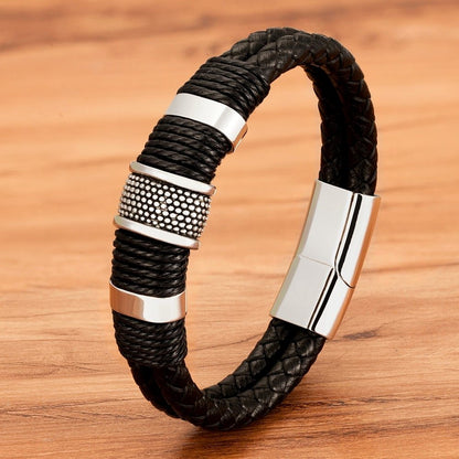 Conquerer Leather Bracelet - Infinityloyal