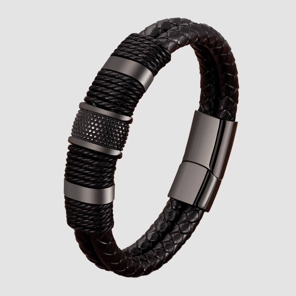 Conquerer Leather Bracelet - Infinityloyal