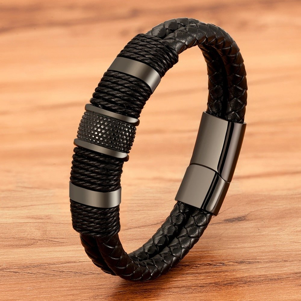 Conquerer Leather Bracelet - Infinityloyal