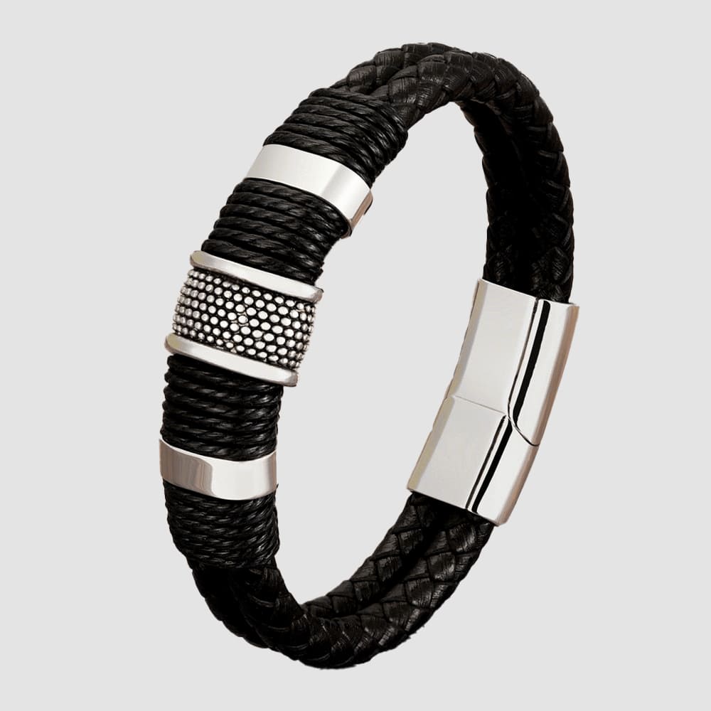 Conquerer Leather Bracelet - Infinityloyal