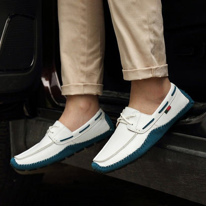 Jack Washington Genuine Leather Loafers - Infinityloyal