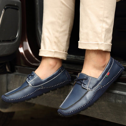 Jack Washington Genuine Leather Loafers - Infinityloyal