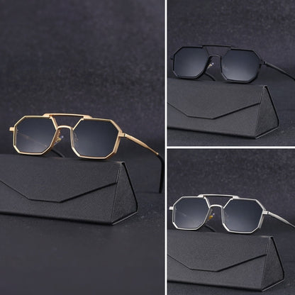 Jack Washington Golden Sunglasses - Infinityloyal