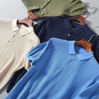Jack Washington Knitted Polo Shirt - Infinityloyal