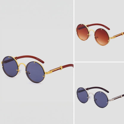 Jack Washington Retro Round Sunglasses - Infinityloyal