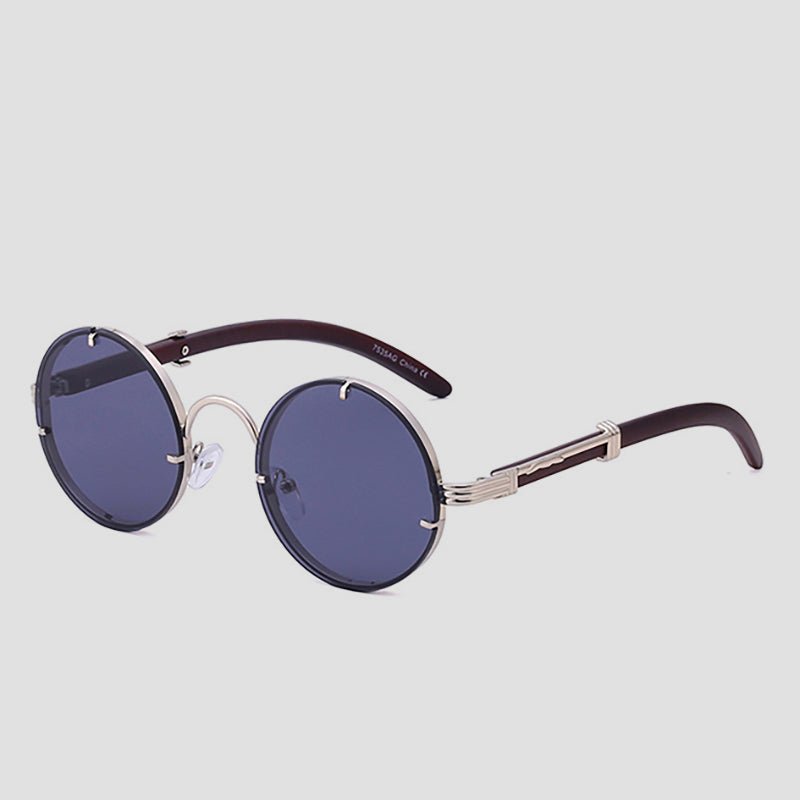 Jack Washington Retro Round Sunglasses - Infinityloyal
