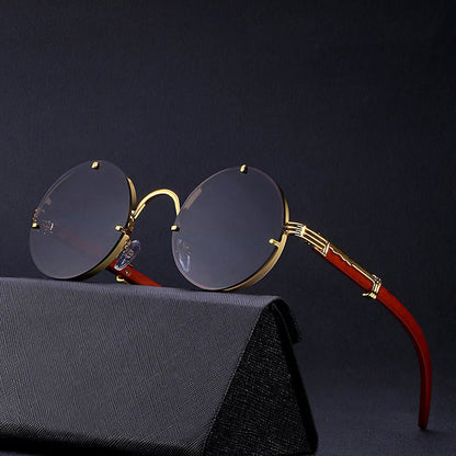 Jack Washington Retro Round Sunglasses - Infinityloyal