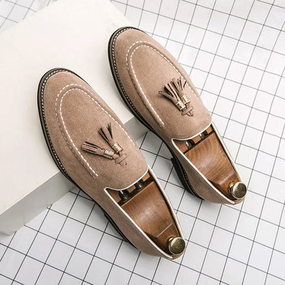 Jack Washington Sovereign Suede Loafers - Infinityloyal