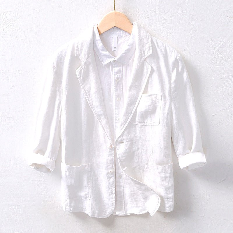 Jack Washington Yale Premium Linen Blazer - Infinityloyal