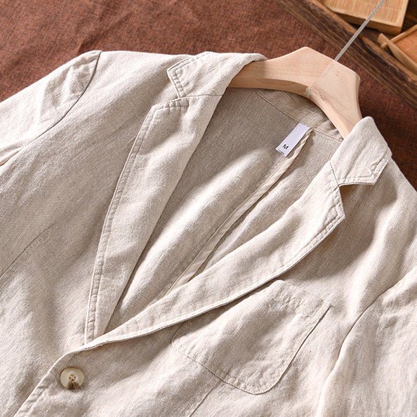 Jack Washington Yale Premium Linen Blazer - Infinityloyal