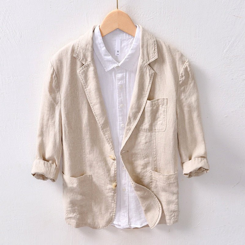 Jack Washington Yale Premium Linen Blazer - Infinityloyal