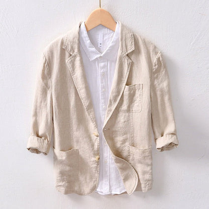 Jack Washington Yale Premium Linen Blazer - Infinityloyal
