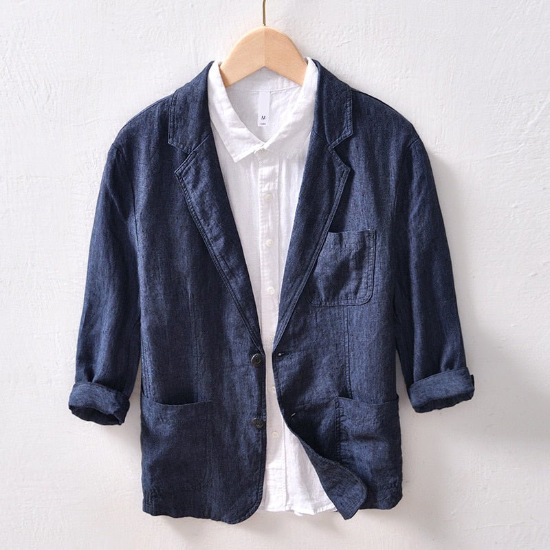 Jack Washington Yale Premium Linen Blazer - Infinityloyal