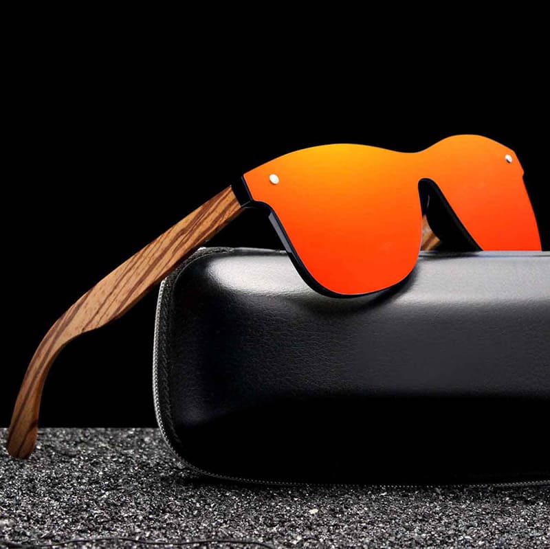 Jack Washington Zebrano Sunglasses - Infinityloyal