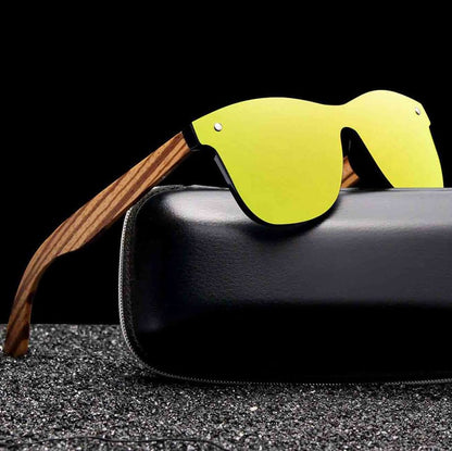 Jack Washington Zebrano Sunglasses - Infinityloyal