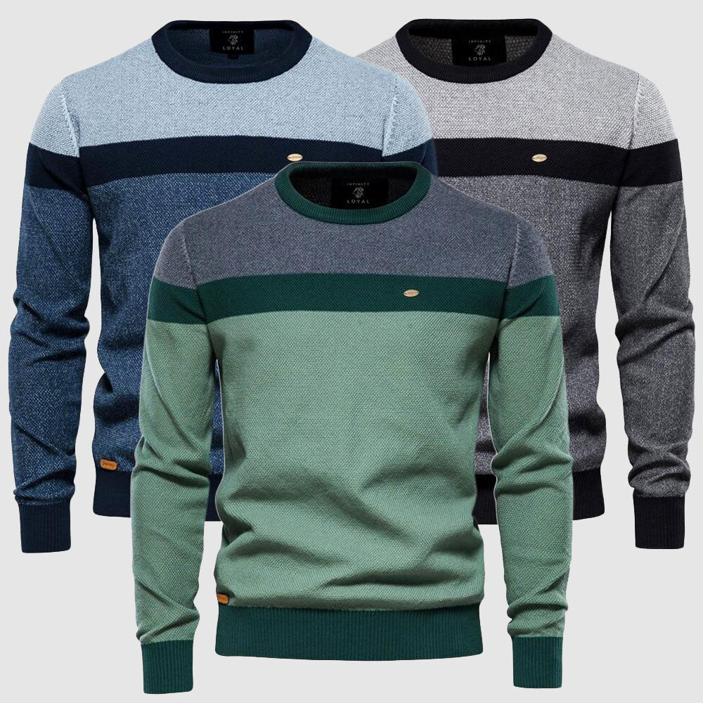 Kirk Striped Sweater - Infinityloyal