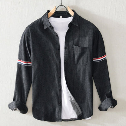 Lobus Minimal Spring Denim Shirt - Infinityloyal