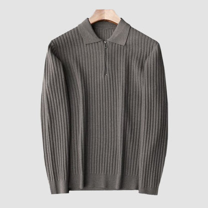 Manhattan Long Sleeve Premium Polo - Infinityloyal