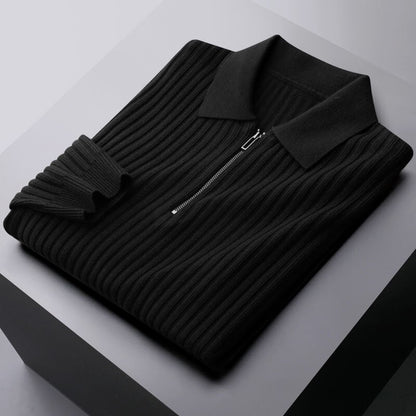 Manhattan Long Sleeve Premium Polo - Infinityloyal